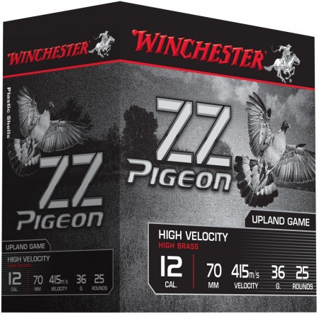 Winchester ZZ Pigeon 12/70 36g - 25 stk