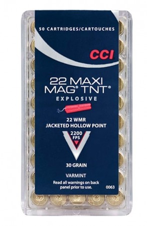 CCI 22 WMR Maxi-Mag TNT - 50 stk