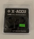 X-ACCU 30MM Steel Weaver QD Rings thumbnail