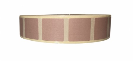 Klistrelapper 17x17mm Lys Brun-Rød