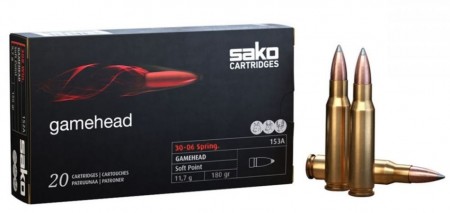 Sako 30-06 180grs Gamehead SP - 20 stk