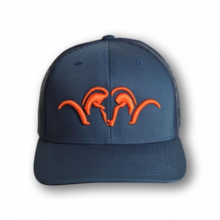 Blaser Cap "Mesh" Snapback Blue with Orange Argali Logo