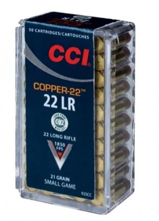 CCI 22 COPPER CHP 21grs - 50 stk