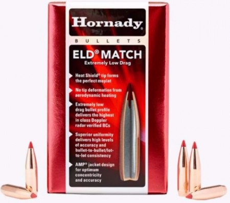 Hornady .22 ELD-Match .224 88gr - 100 stk