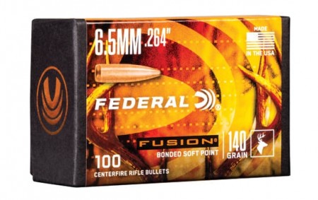 Fusion Kule 6,5mm 140grs - 100 stk