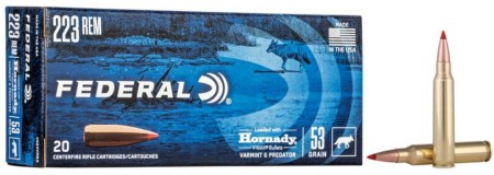 Federal 223 Rem. V-MAX 53grs - 20 stk