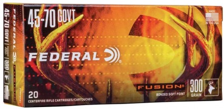 Federal 45/70 Govrm. Fusion 300grs - 20 stk