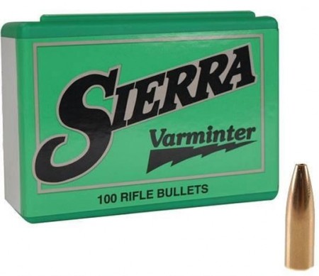 6,5mm Sierra Varmint 100grs HP 