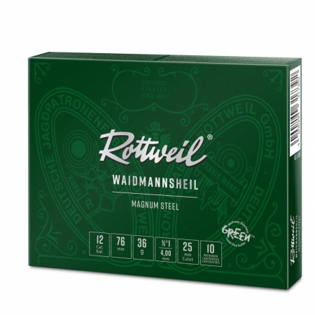 Rottweil Waidmannsheil Mag. Steel 12/76 - 10 stk