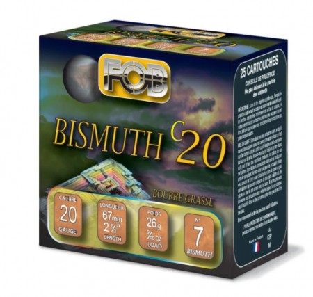 Bismuth 20/67 US7 26g - 25 stk