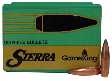 .22 Sierra GameKing 55grs FMJBT - 100 stk