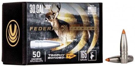 Trophy Bonded Tip Kule .308 165grs - 50 stk