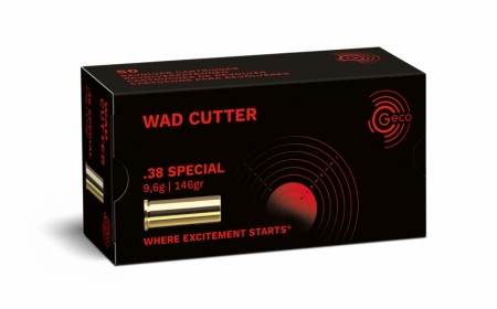 GECO .38 Special 146gr Wad Cutter - 50stk