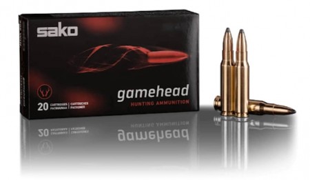 Sako 222Rem Gamehead 50grs SP - 20 stk