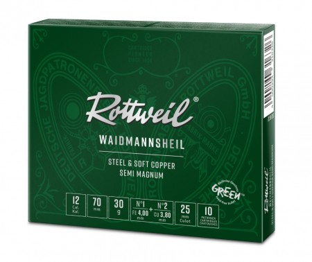 Rottweil WMH Steel & Copper 12/70 SM,1+2 - 10 stk