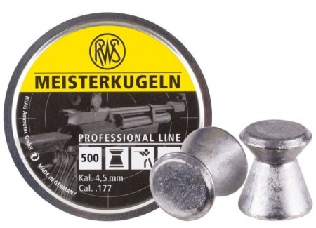 4,5mm RWS Luftkuler Rifle Meisterkugeln - 500 stk