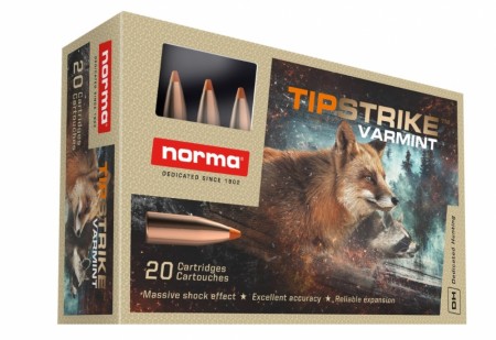 Norma Tipstrike 222 REM 3,6 g / 55 - 20stk