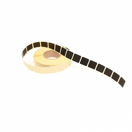 Klistrelapper 12x12 mm Sort