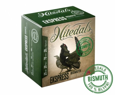 20/70 Nitedals Ekspress BISMUTH - 25 stk