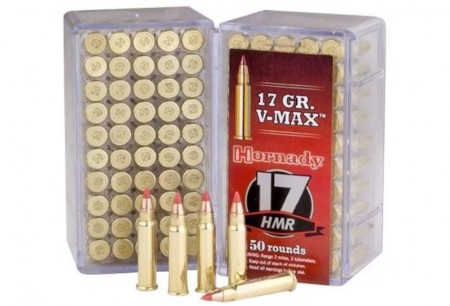 Hornady 17 Hmr 17 Gr V-Max - 50 stk