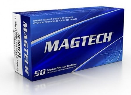 Magtech .40 S&W 180grs FMJ / FMC - 50 stk
