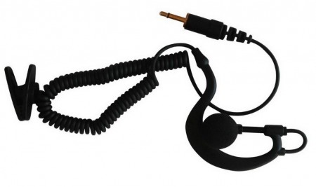 Øremusling med 60 cm kabel