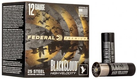 Federal Black Cloud FS Steel High Velocity 12/76 32g - 25 stk