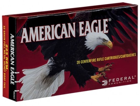 American Eagle 223 Rem 55grs FMJ - 20 stk
