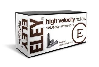 Eley High Velocity hollow point 22Lr 38gr - 50 stk