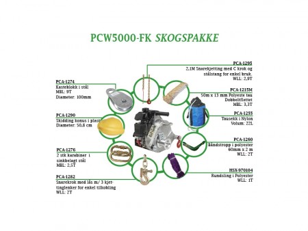 PCW 5000 FK Skogspakke
