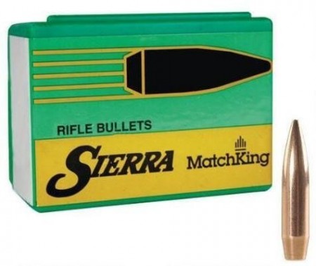 6.5mm Sierra MatchKing 123grs HPBT Match - 100 stk
