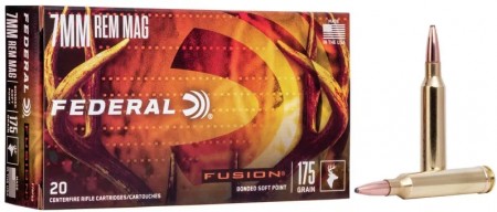Federal 7mm Rem Mag Fusion 175grs - 20 stk