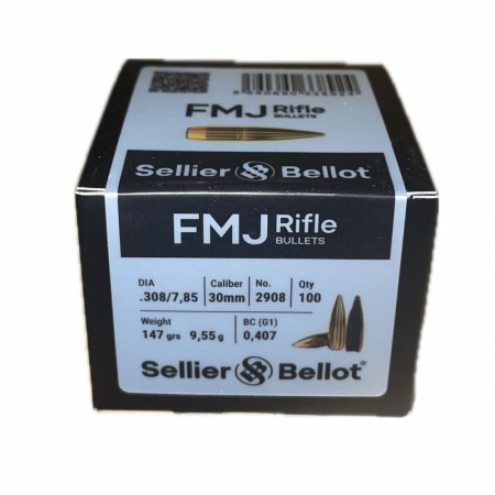 S&B Kuler 30 147 FMJ - 100 stk