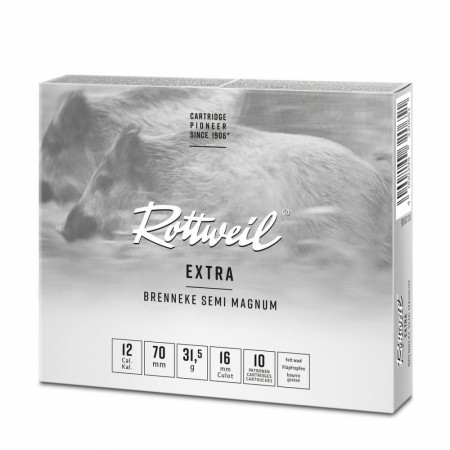 Rottweil Brenneke Slug Magnum, bly 12/70 31,5g - 10 stk
