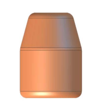 .44 200gr FP CMJ Bullets - 500 stk