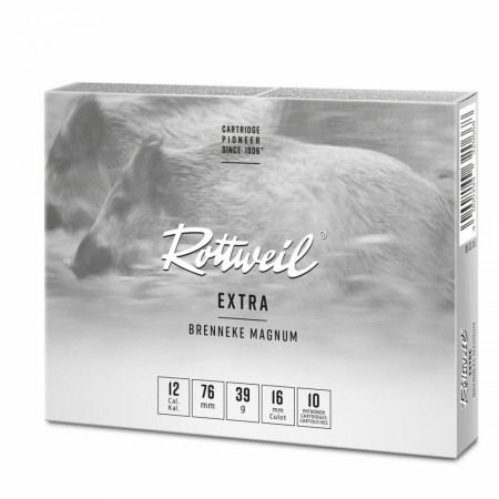 Rottweil Brenneke Slug, bly 12/76 39g - 10 stk