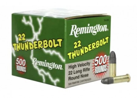 Remington  Thunderbolt HV 22lr 40grs LRN - 500 stk 