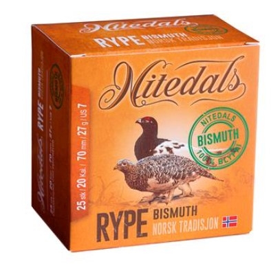 Nitedals Rype Bismuth 20/70 US7 27 g - 25 stk