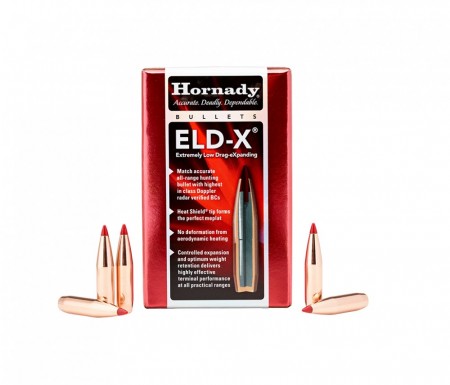 Hornady 6,5mm ELD-X .264 143gr  - 100 stk