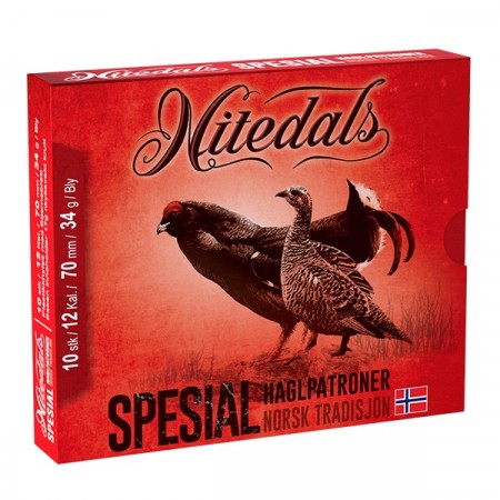 Nitedals Spesial 12/70 34g - 10 pk