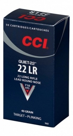 CCI 22Lr Quiet 40grs - 50 stk