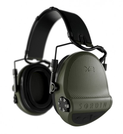 Sordin Supreme X2 Headband Leather Gel Green