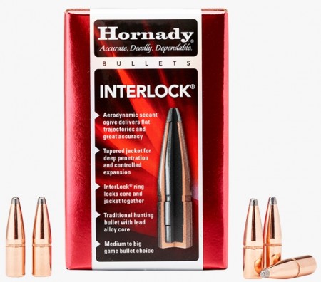 Hornady Traditional Rifle Bullets 7Mm .284 172 Gr Sp (interlock)