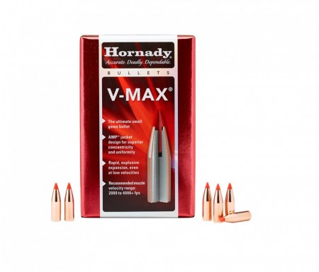 Hornady 6mm V-Max 75gr  - 100 stk