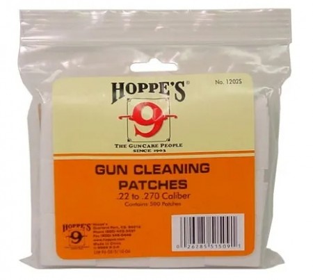 Hoppes Pusselapper .22-270 Bulk (500 stk)
