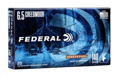 Federal Power Shok 6,5 Creedmoor 140grs SP - 20 stk