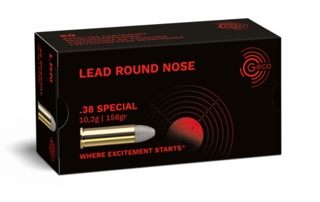 GECO .38 Special 158gr LRN - 50stk